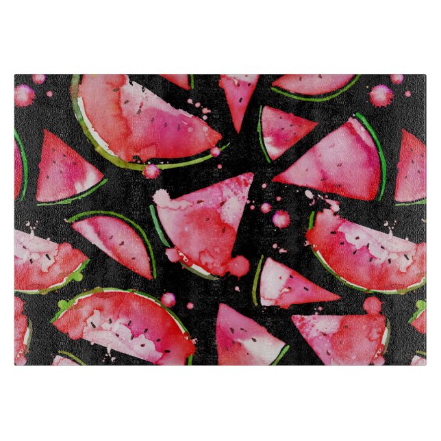 Tabla De Cortar sandía acuática 2 (Anverso)