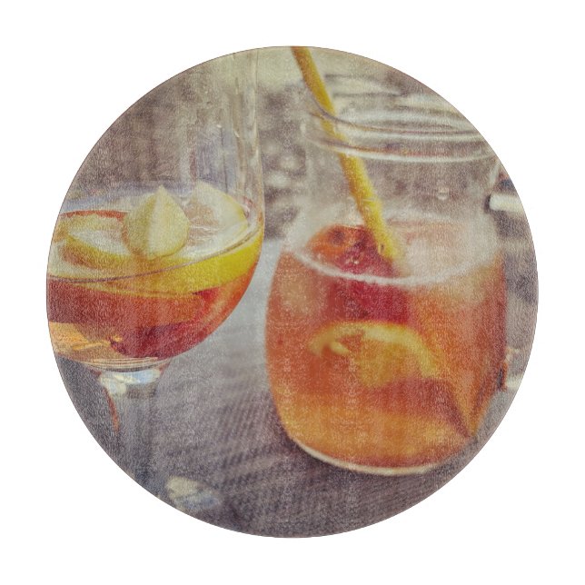 Tabla De Cortar Sangria and Sunshine (Anverso)