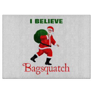 Tabla De Cortar Santa Claus - Bagsquatch