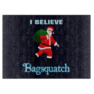 Tabla De Cortar Santa Claus - Bagsquatch