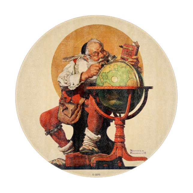 Tabla De Cortar Santa del Globe (Anverso)