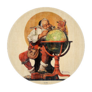 Tabla De Cortar Santa en el globo