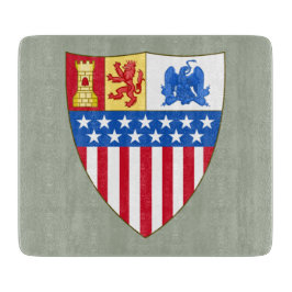 Tabla De Cortar Santa Fe, Nuevo México (Escudo de armas)