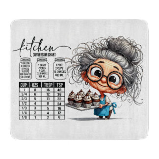 Tabla De Cortar Sarcastic Kitchen Chart
