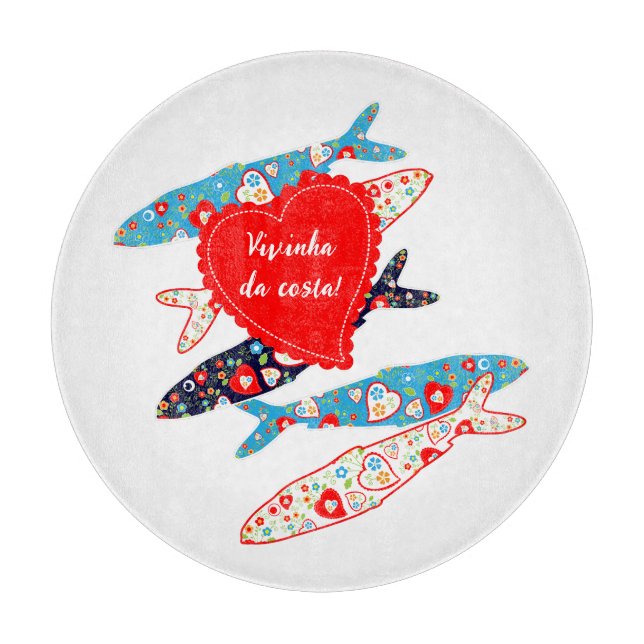 Tabla De Cortar Sardinas de Portugal (Anverso)