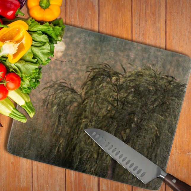 Tabla De Cortar Sauce al Atardecer (Willow at Sunset Cutting Board by Looly Elzayat
)