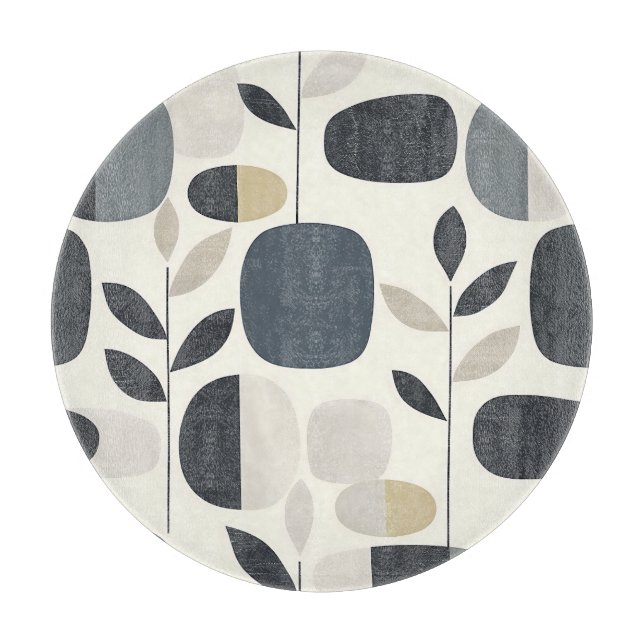 Tabla De Cortar Scandi Motif No. 3 | (Anverso)