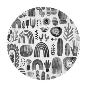 Tabla De Cortar Scandi Motif No. 5  
