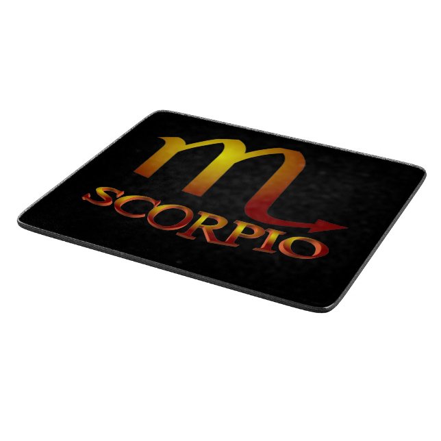 Tabla De Cortar Scorpio Star Gold (Borde)