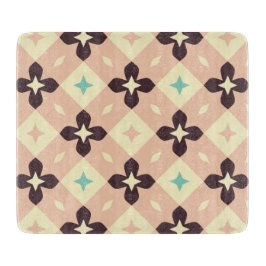 Tabla De Cortar Seamless geometric floral  pattern