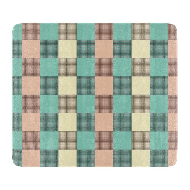 Tabla De Cortar Seamless plaid pattern   (Anverso)