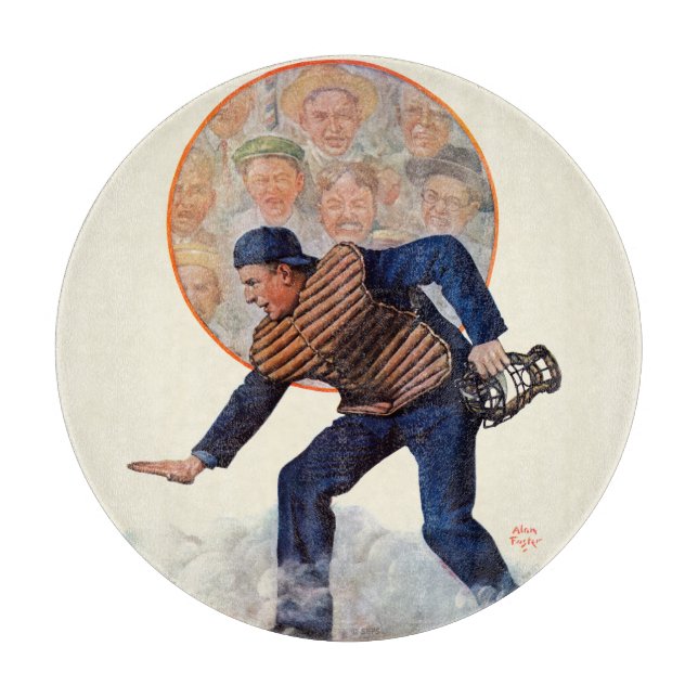 Tabla De Cortar Seguro en la placa (Anverso)