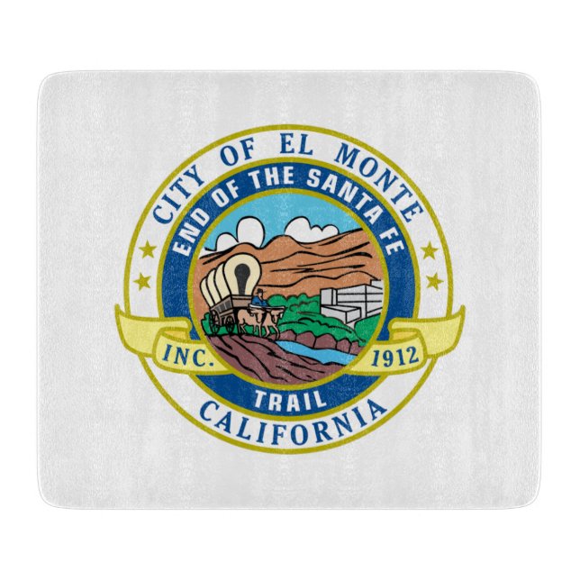 Tabla De Cortar Sello urbano de El Monte (California) (Anverso)