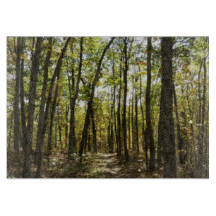 Tabla De Cortar Sendero de los Apalaches en octubre en Shenandoah