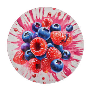 Tabla De Cortar Sensación de Berry de verano