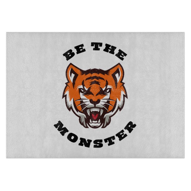 TABLA DE CORTAR SER EL MONSTRUO (Anverso)