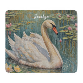 Tabla De Cortar Serenade Cisne Tranquila