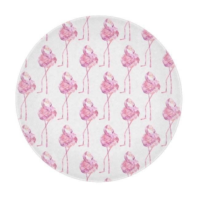 Tabla De Cortar Serie Flamingo Tierno Diseño 3  (Anverso)