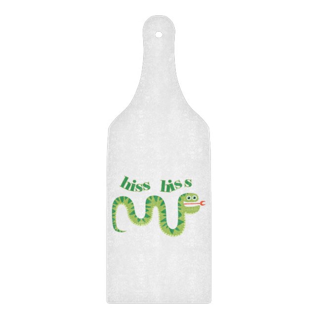Tabla De Cortar Serpiente del silbido del silbido (Anverso)