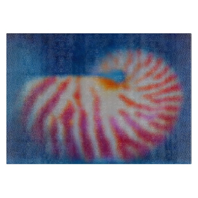 Tabla De Cortar Shell de mar (Anverso)