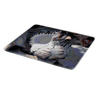 Tabla De Cortar Shell de mar a rayas