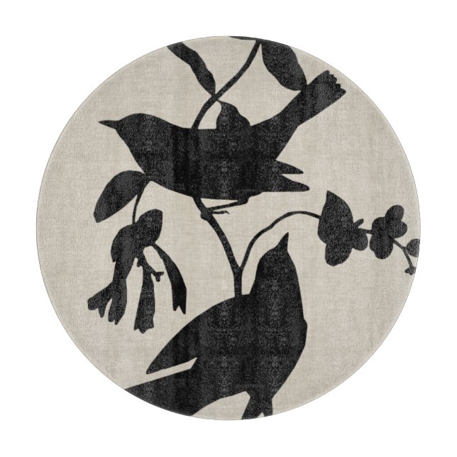 Tabla De Cortar Silueta IV de Audubon (Anverso)