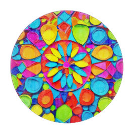 Tabla De Cortar Simbolismo en arte caleidoscópico