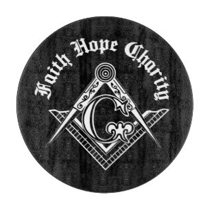 Tabla De Cortar Símbolo de masonería