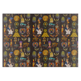 Tabla De Cortar Símbolo de patrón jeroglífico egipcio antiguo