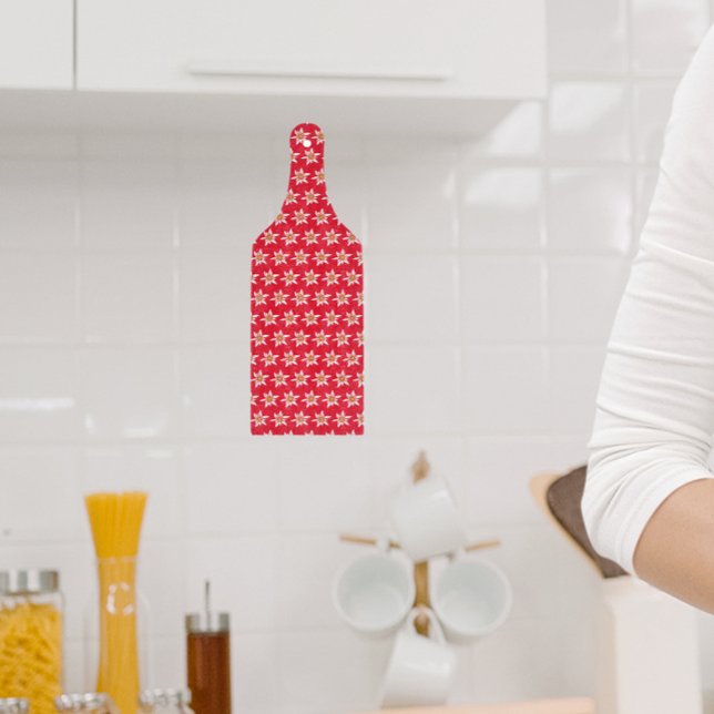 Tabla De Cortar Símbolo suizo patrón de flor Edelweiss (Edelweiss pattern Cutting Board)