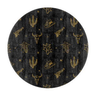 Tabla De Cortar Símbolos bohemios: la magia de la vendimia occiden