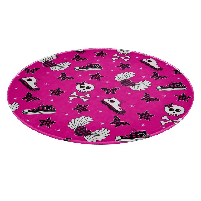 Tabla De Cortar Símbolos de Emo (Borde)