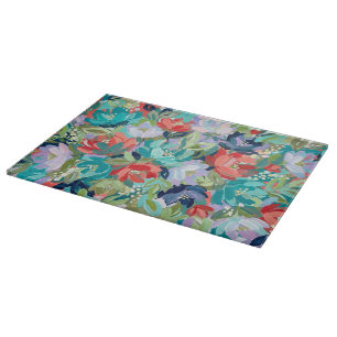 Tabla De Cortar Sinfonía de jardín vibrante