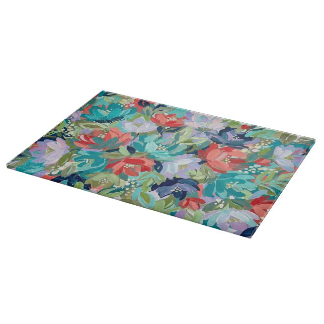 Tabla De Cortar Sinfonía de jardín vibrante (Borde)