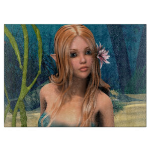 Tabla De Cortar Sirena Encantadora