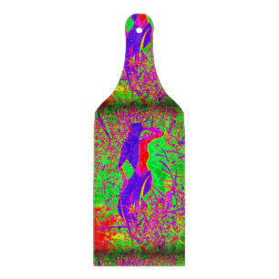 Tabla De Cortar sirena hippie retro groovni
