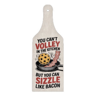 Tabla De Cortar Sizzle Like Bacon Pickleball Kitchen
