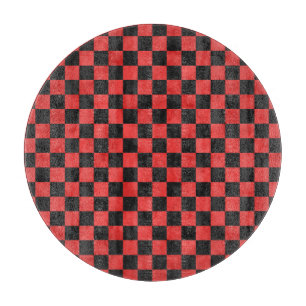 Tabla De Cortar Skulls rojos y diseño de la serie de girasoles 5