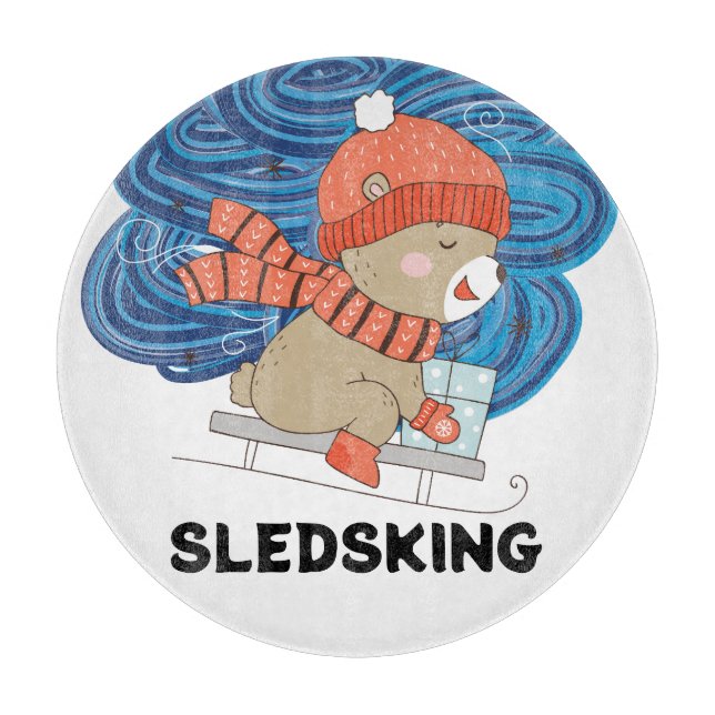 Tabla De Cortar Sledsking Personalizable (Anverso)