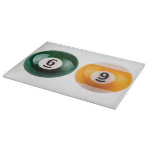 Tabla De Cortar SlipperyJoe 69 mesa de billar dos bolas de billar