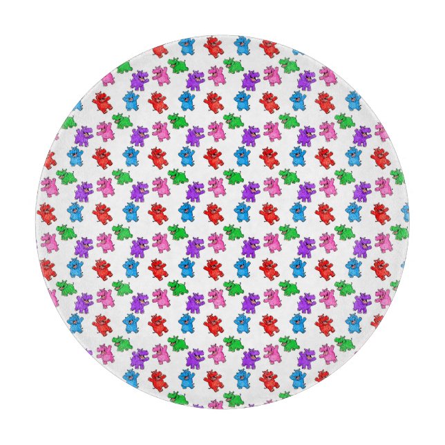Tabla De Cortar Smiling Hippo Collection (Anverso)