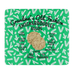 Tabla De Cortar Snickerdoodles Cookie Receta