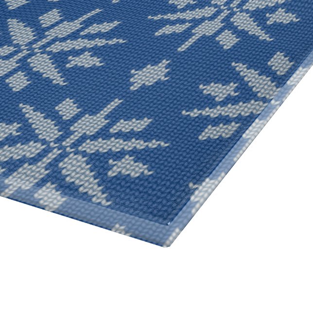 Tabla De Cortar Snowfall Knit (Borde)