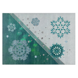 Tabla De Cortar Snowflake 3D