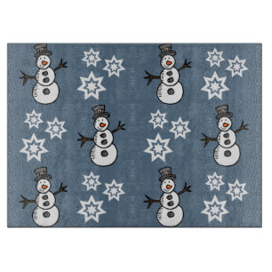 Tabla De Cortar Snowman