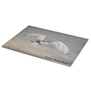 Tabla De Cortar Snowy Owl