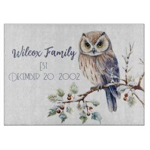 Tabla De Cortar Snowy Owl