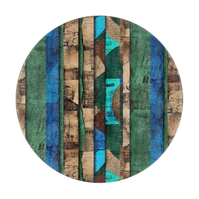 Tabla De Cortar Sofisticada isla caribeña africana de lujo (Anverso)