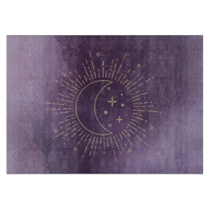 Tabla De Cortar Sol y Luna