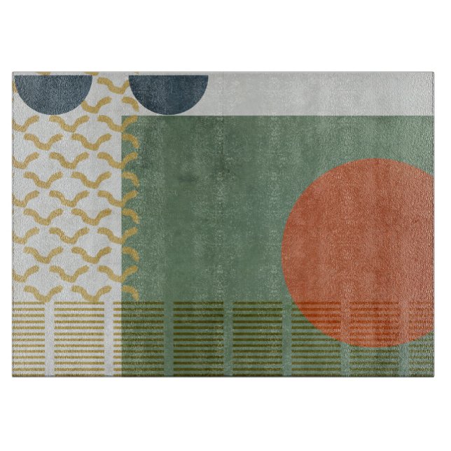 Tabla De Cortar Soleil Rouge III (Anverso)